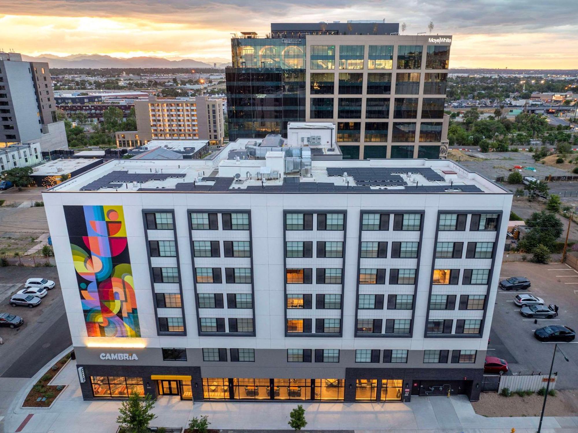 Cambria Hotel Denver Downtown Rino Exterior foto